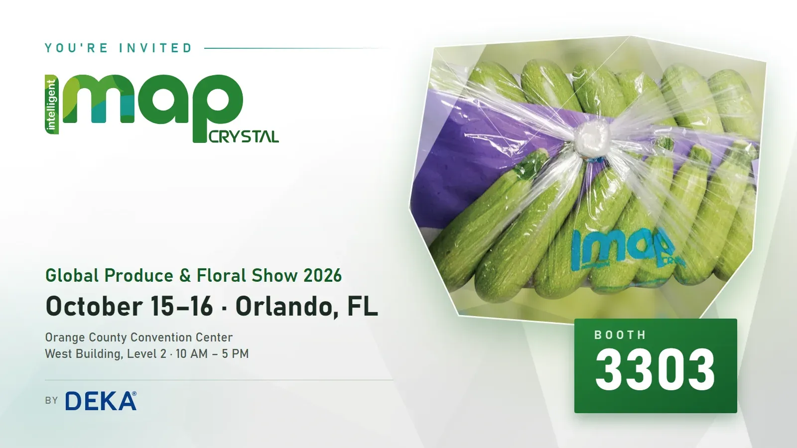 Visit Us at Global Produce & Floral Show 2026, Booth 3303